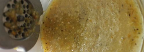 варенье из крыжовника с грецким орехом и апельсином. Шаг 4