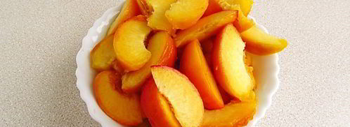 варенье из персиков и консервированных ананасов. Шаг 4