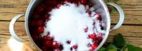 вишневое варенье с мятой. Шаг 3