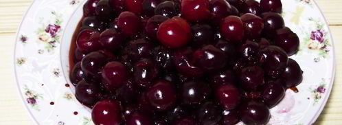 вишня в собственном соку на зиму. Шаг 2