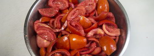 вяленые помидоры в духовке. Шаг 2