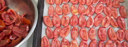 вяленые помидоры в духовке. Шаг 3