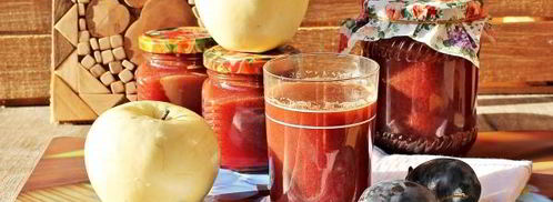 яблочно-сливовый сок на зиму. Шаг 11