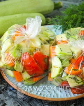 Заморозка для кабачковой икры на зиму