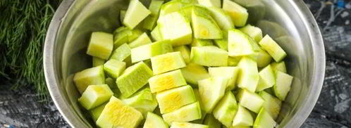 заморозка для кабачковой икры на зиму. Шаг 6