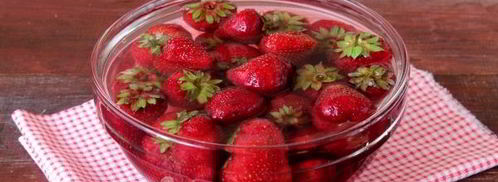 заморозка клубники. Шаг 3
