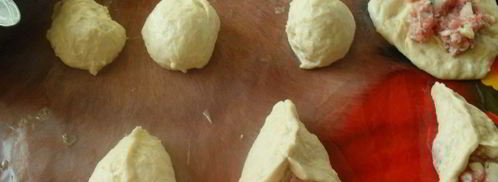 беляши с мясом. Шаг 7