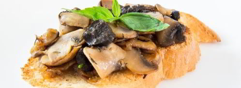 брускетта с грибами. Шаг 6