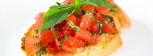 брускетта с помидорами и базиликом. Шаг 7