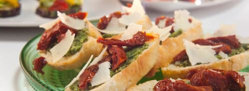 брускетта с вялеными томатами. Шаг 3