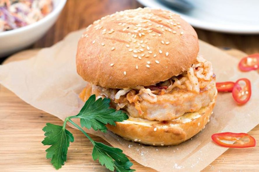 Рецепт азиатского бургера