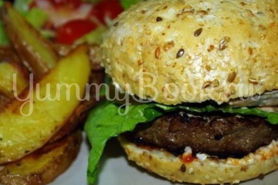 Рецепт бургера по-домашнему