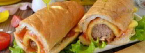 бургер с фрикадельками. Шаг 10