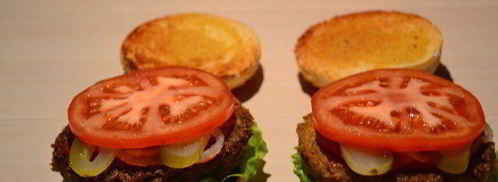 бургер с гречневой котлетой. Шаг 13