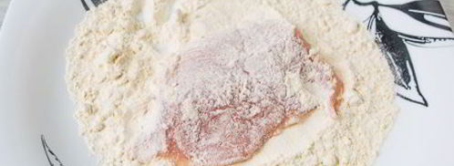 бургер с куриным филе и беконом. Шаг 7