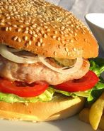 Бургер с курицей