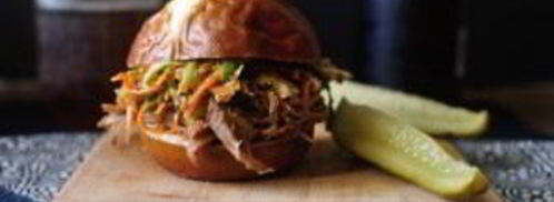 бургер со свининой и капустой. Шаг 6