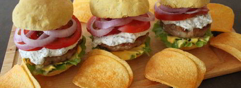 бургер со свиным бифштексом. Шаг 6