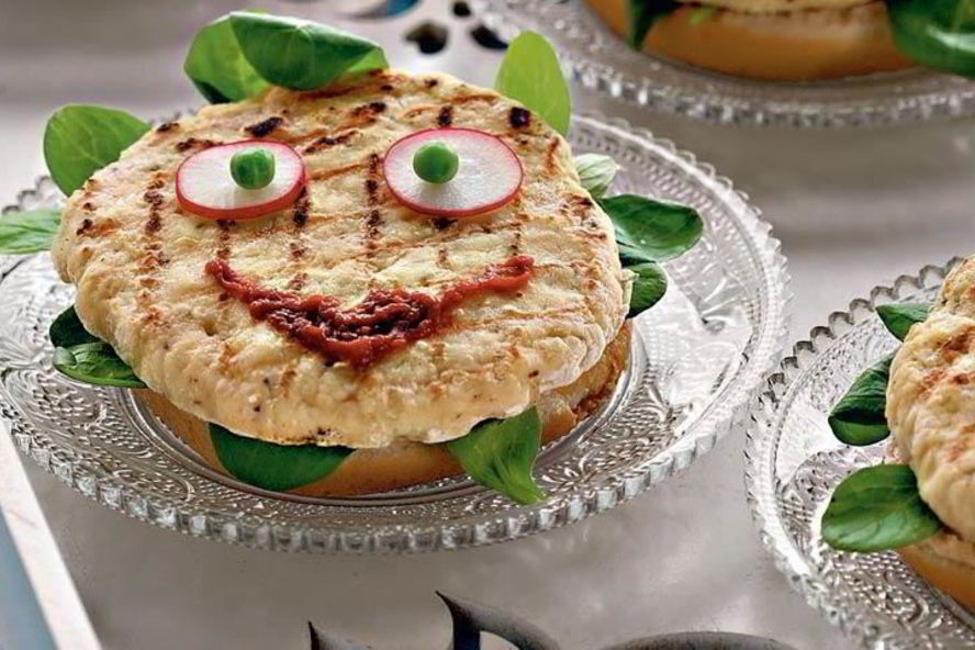 Рецепт бургеров-мордашек