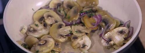 бургеры с красной фасолью и грибами. Шаг 4