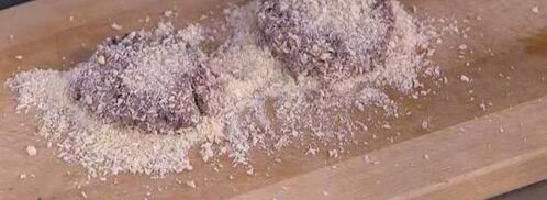 бургеры с красной фасолью и грибами. Шаг 7