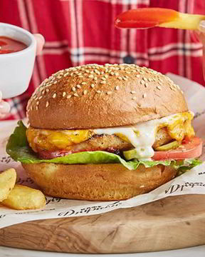 Дружбургер с курицей