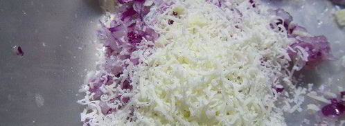 гамбургер из говядины с чипсами из сладкого картофеля. Шаг 3