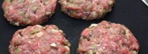 гамбургер с белыми грибами. Шаг 4