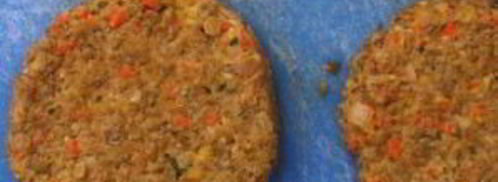 гамбургеры с котлетами из чечевицы, овощей и сыра. Шаг 3