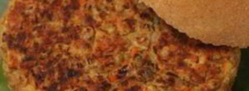 гамбургеры с котлетами из чечевицы, овощей и сыра. Шаг 4