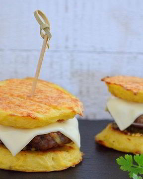 Картофельные бургеры с мясом