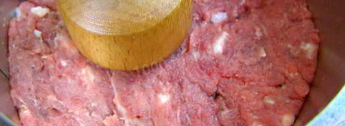 котлета для гамбургера. Шаг 9