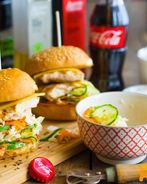 Куриный гамбургер