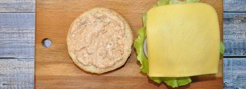 новогодние бургеры. Шаг 12