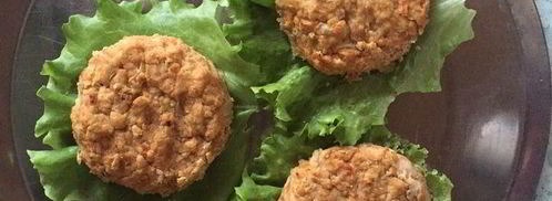 постный бургер с котлетой из нута и свекольным соусом. Шаг 19