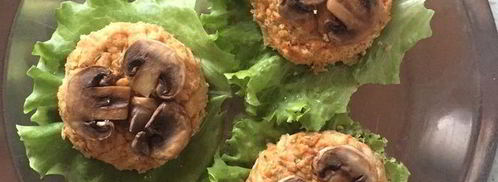 постный бургер с котлетой из нута и свекольным соусом. Шаг 20