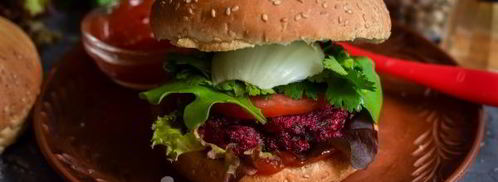 постный бургер. Шаг 14