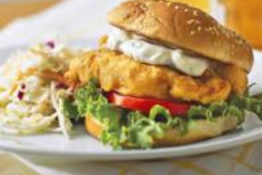 Рецепт простых рыбных бургеров