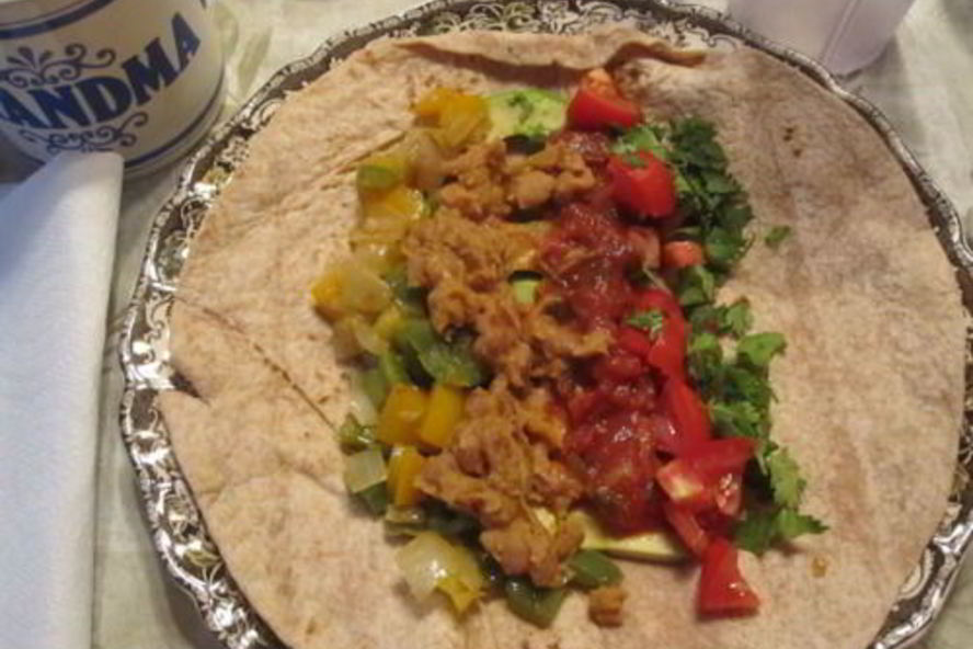 Рецепт буррито с фасолью