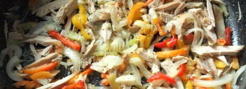 буррито с курицей. Шаг 5