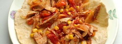 буррито с курицей. Шаг 8