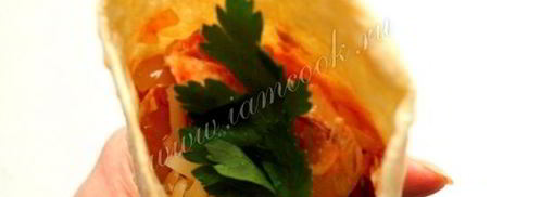 буррито с курицей. Шаг 10