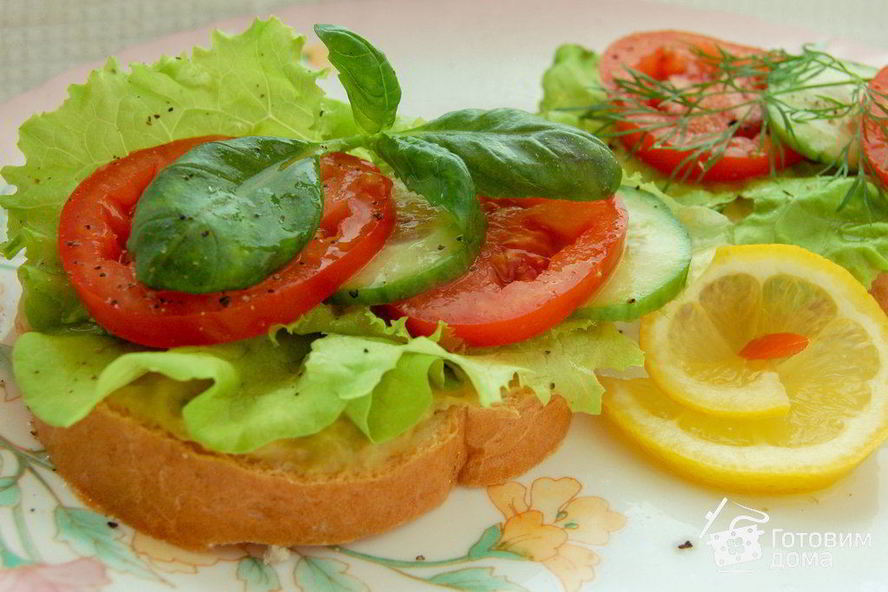 Рецепт бутерброда с авокадо
