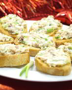 Бутерброды с печенью трески