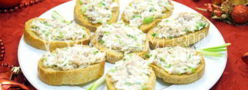 бутерброды с печенью трески. Шаг 8