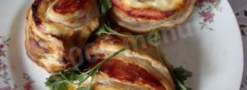 бутерброды с ветчиной. Шаг 13