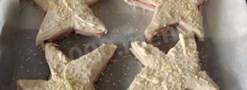 бутерброды с ветчиной. Шаг 7