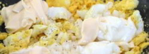 бутерброды с яйцом. Шаг 3