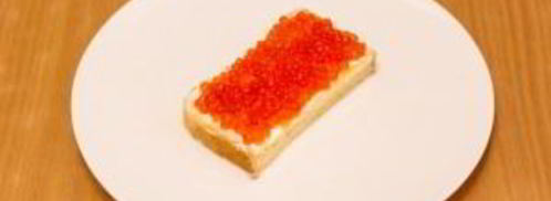 бутерброды змейка. Шаг 3