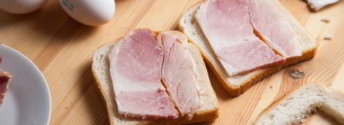 горячие бутерброды с окороком. Шаг 3